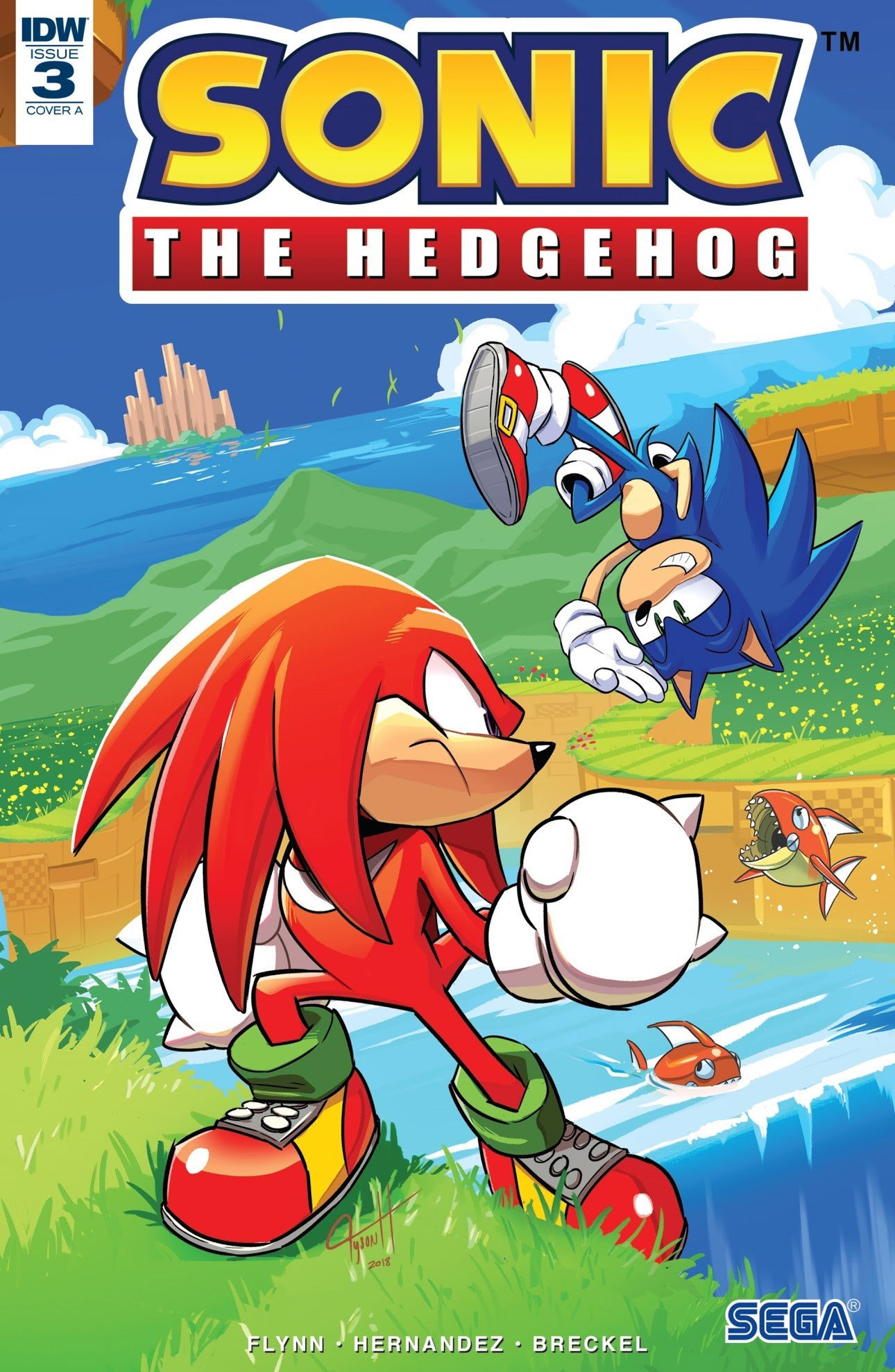 Sonic the Hedgehog (IDW) Issue #3 Comic Dub