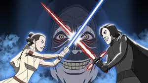 Kylo Ren vs Rey - Star Wars: The Rise of Skywalker Animated Parody - Movie Shenanigans!