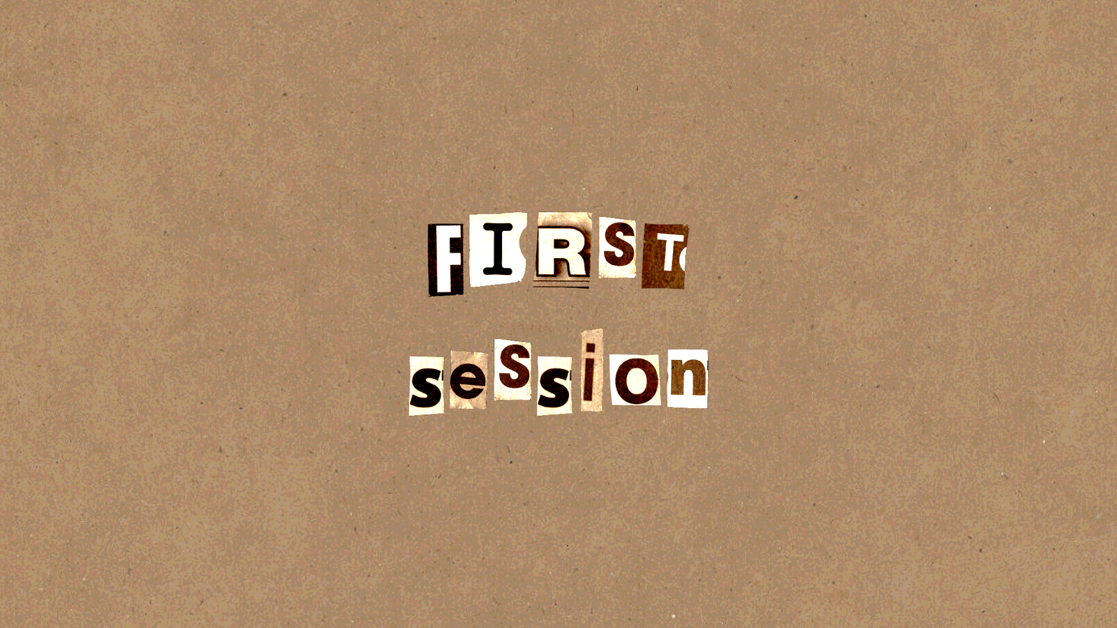 TRR - FIRST SESSION