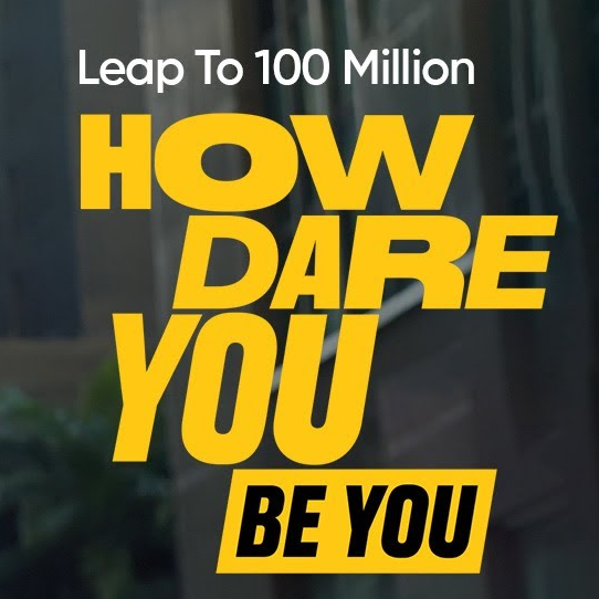 realme's "How Dare You Be You" ad campaign