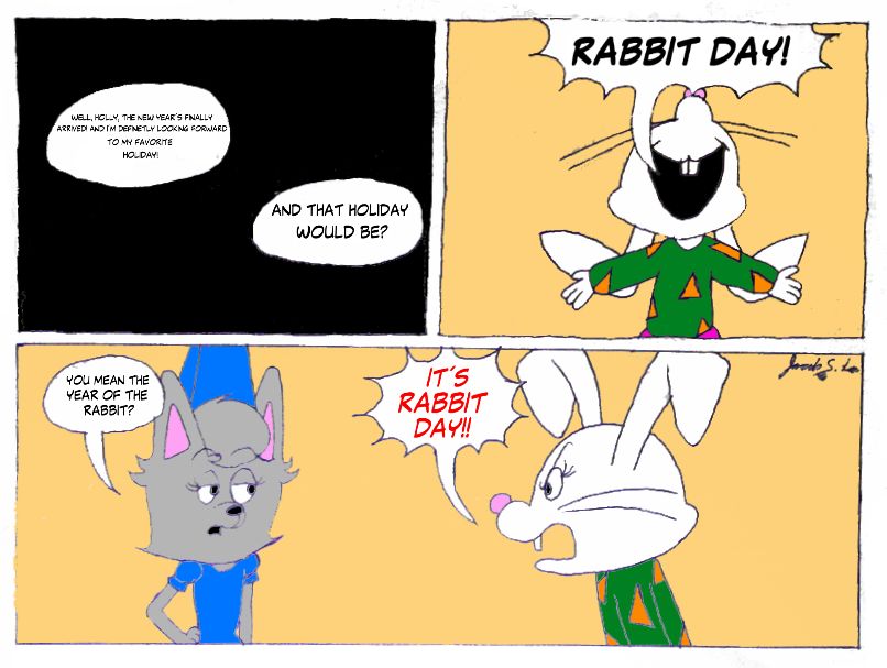 Strange Journey - "Rabbit Day" (Comic Dub)