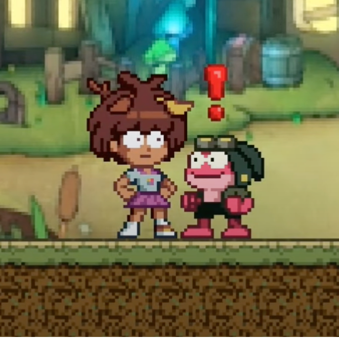 Cartoon Games Episode 1: Amphibia Sprite Games