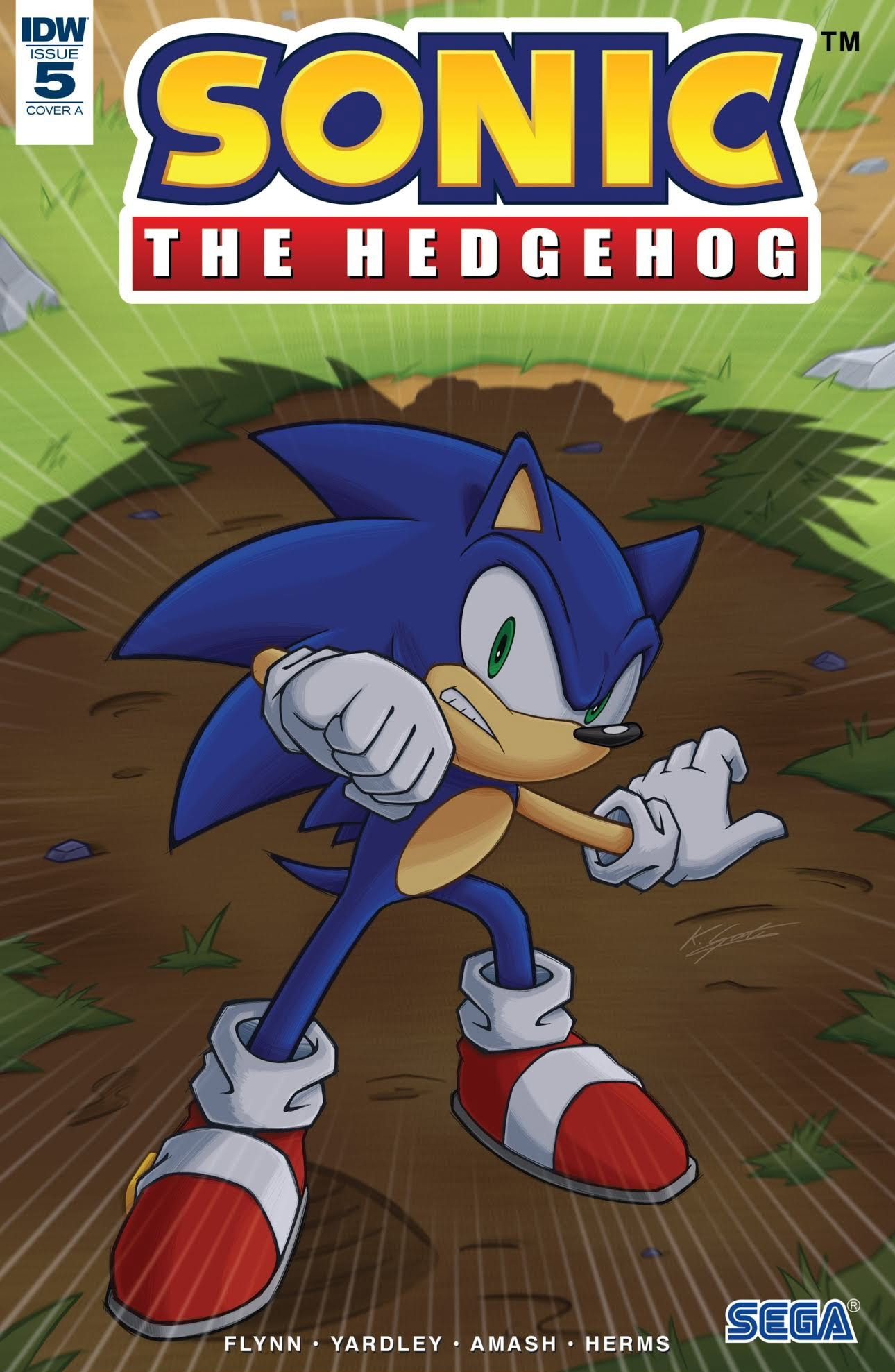 Sonic the Hedgehog (IDW) - Issue #5 Comic Dub (2022)