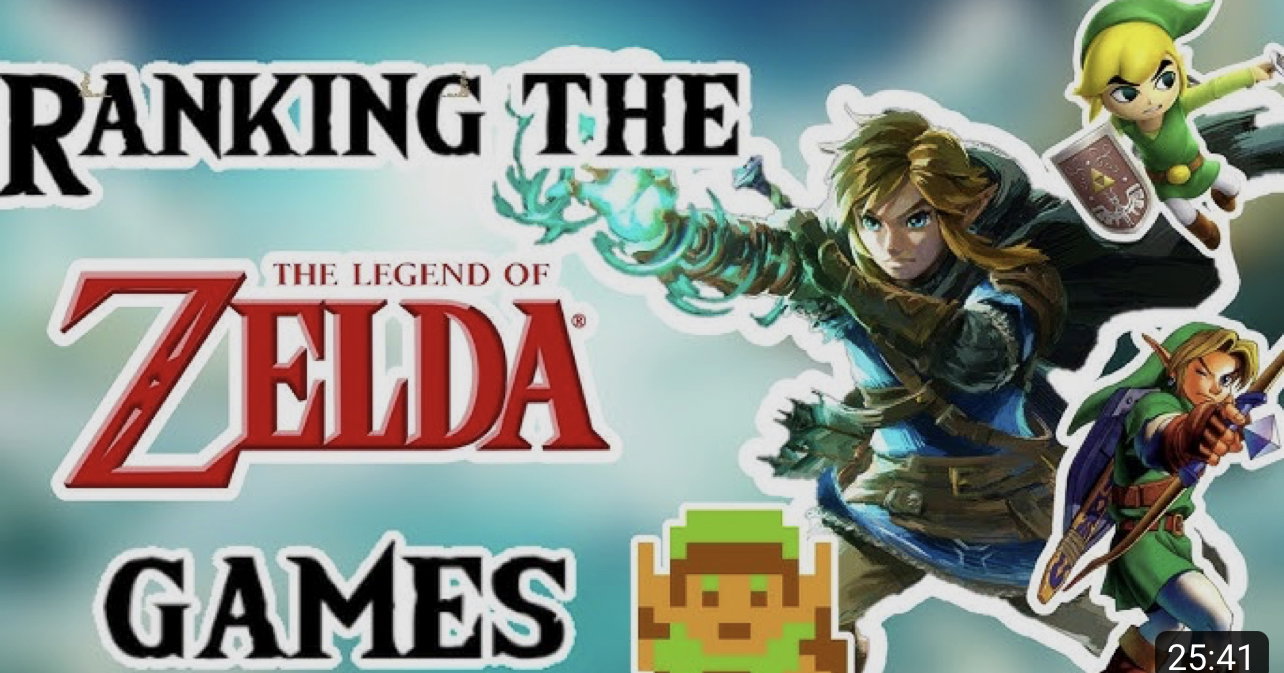 Ranking Every Zelda Game