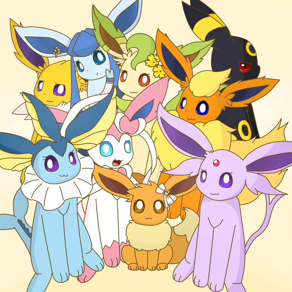 Eeveelution Squad Tomorrow Light - Comic Dub