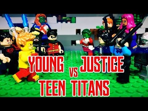 Lego Young Justice vs Teen Titans
