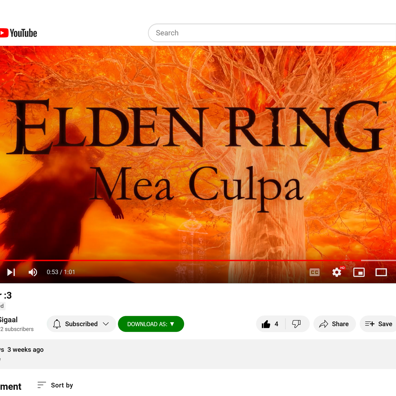 Project: Mea Culpa