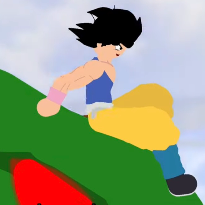 |WHAT IF| - GOKU SUPER SAIYAN 4 Vs ORANGE PICCOLO