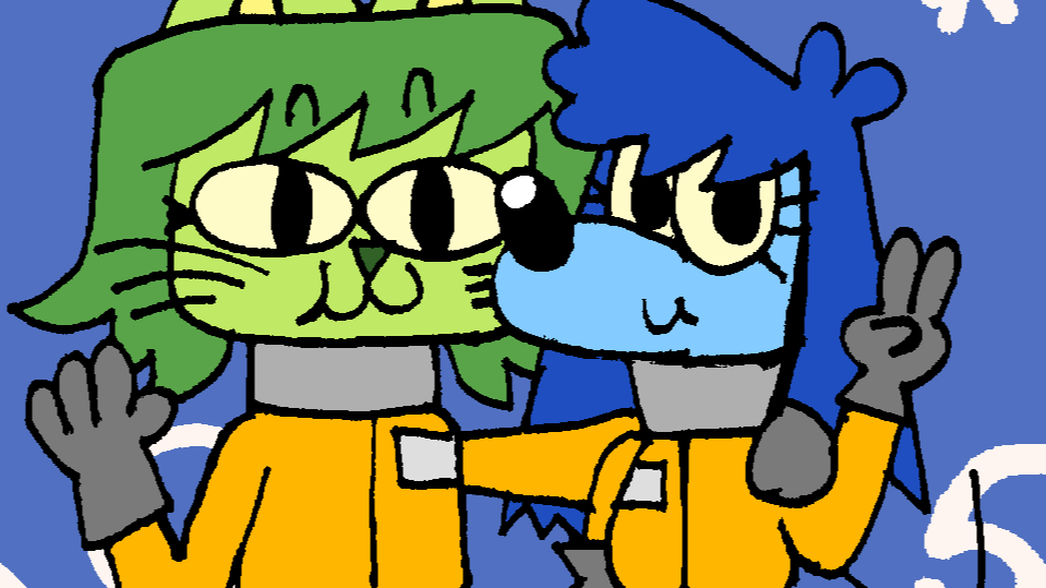 Astro Cat and Moonmouse
