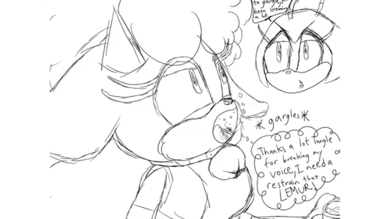 Stressful Sheep- Sonic comic dub