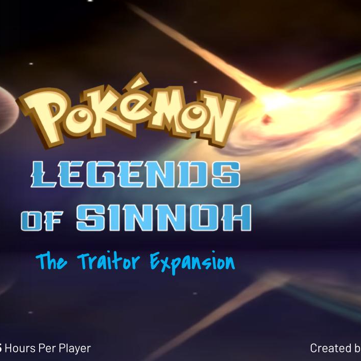Pokemon Legends Of Sinnoh: The Traitor Expansion