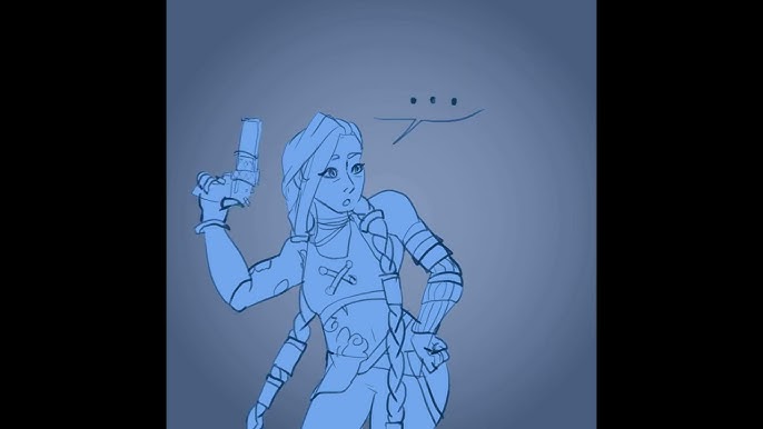 Jinx and Wrong Ekko Arcane Comic dub