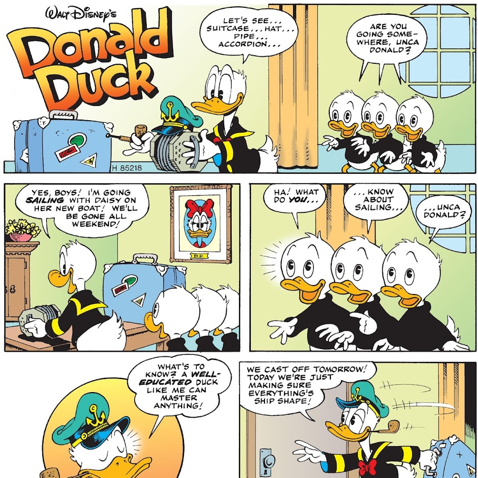 Donald Duck in Making the Grade