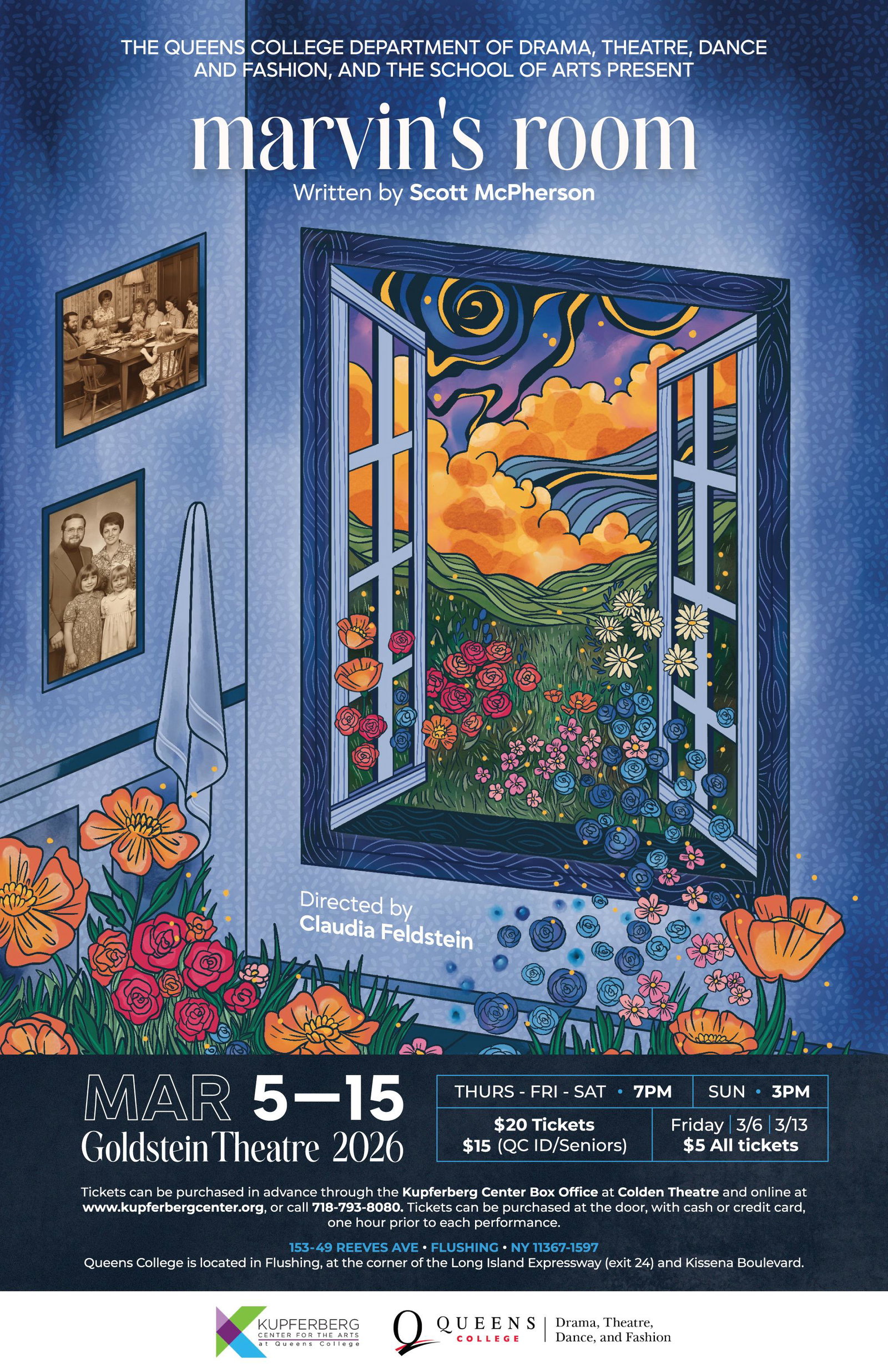 Marvin's Room Theatre Production at Queens College