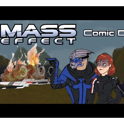 MASS EFFECT animatic comic dub [She Drives Like Crazy]