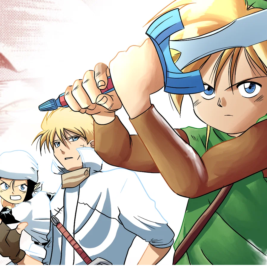  The Legend of Zelda: Triforce of The Gods Manga Dub