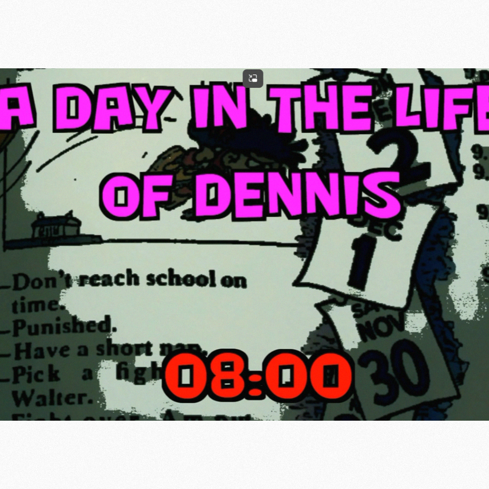 A Day In The Life Of Dennis The Menace (Beano Audio Tale)
