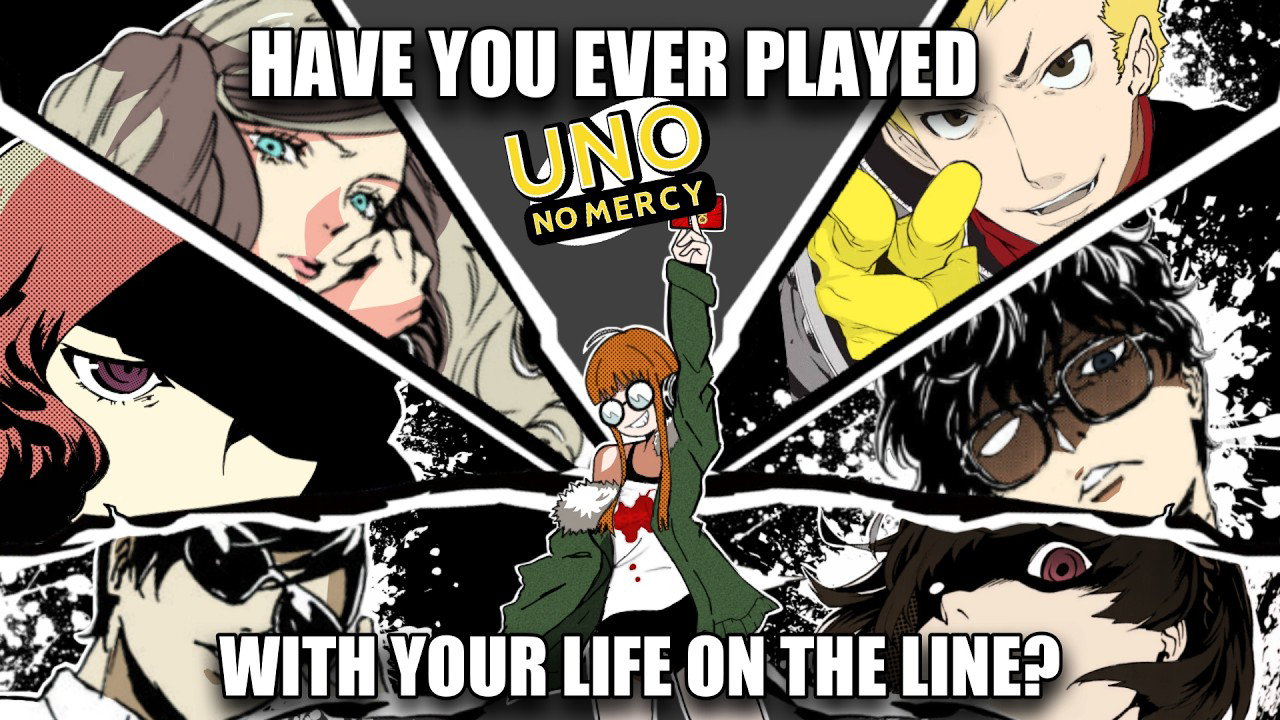 The Phantom Thieves Play Uno! | Persona 5 Skit