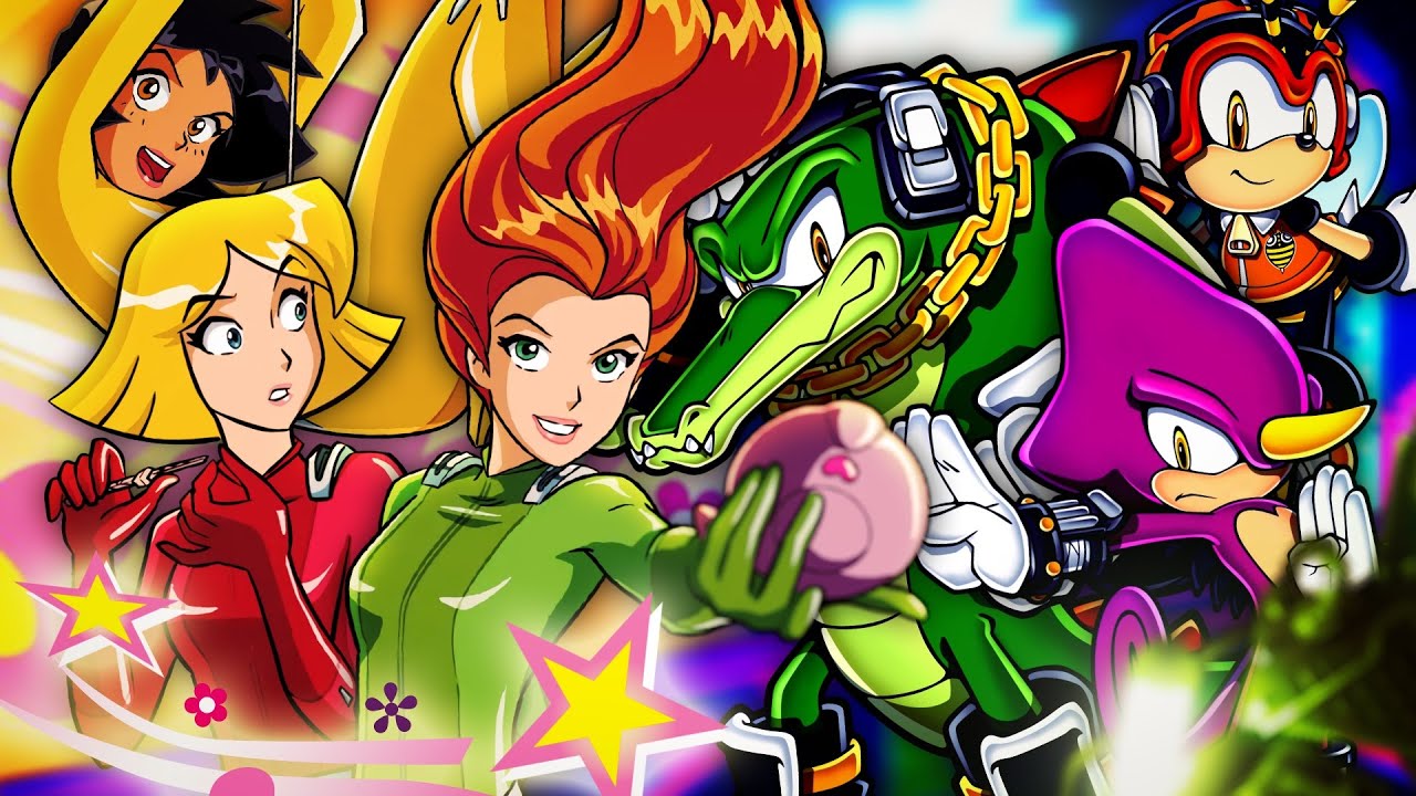 Team Chaotix vs Totally Spies - RAP BATTLE! 