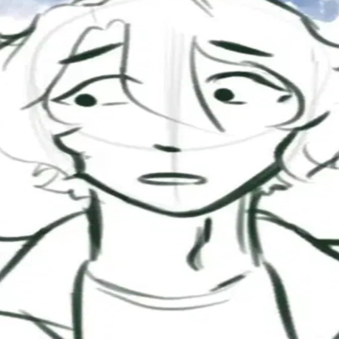 Emeral On An Out Of Control Skateboard 