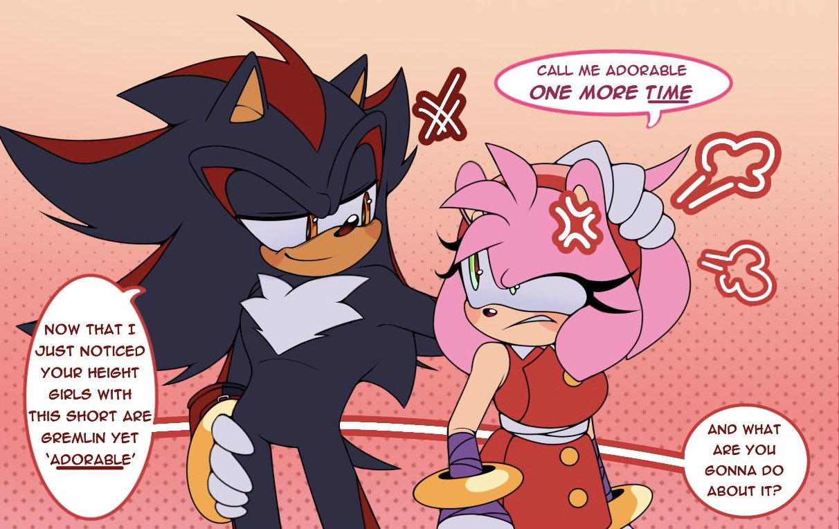 Enemies To Lovers {Shadow and Amy comic dub}