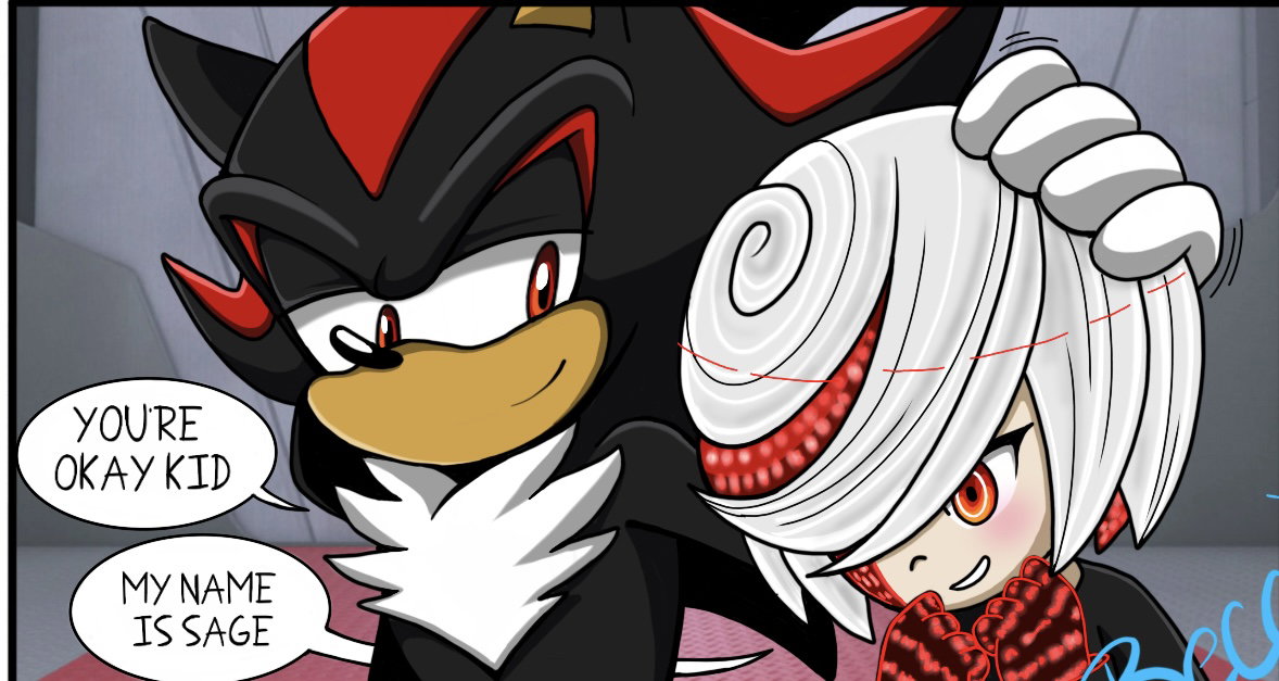 Shadow Meets Sage {Sonic Comic Dub}