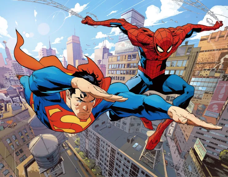  Superman x Spider-Man Motion Comic