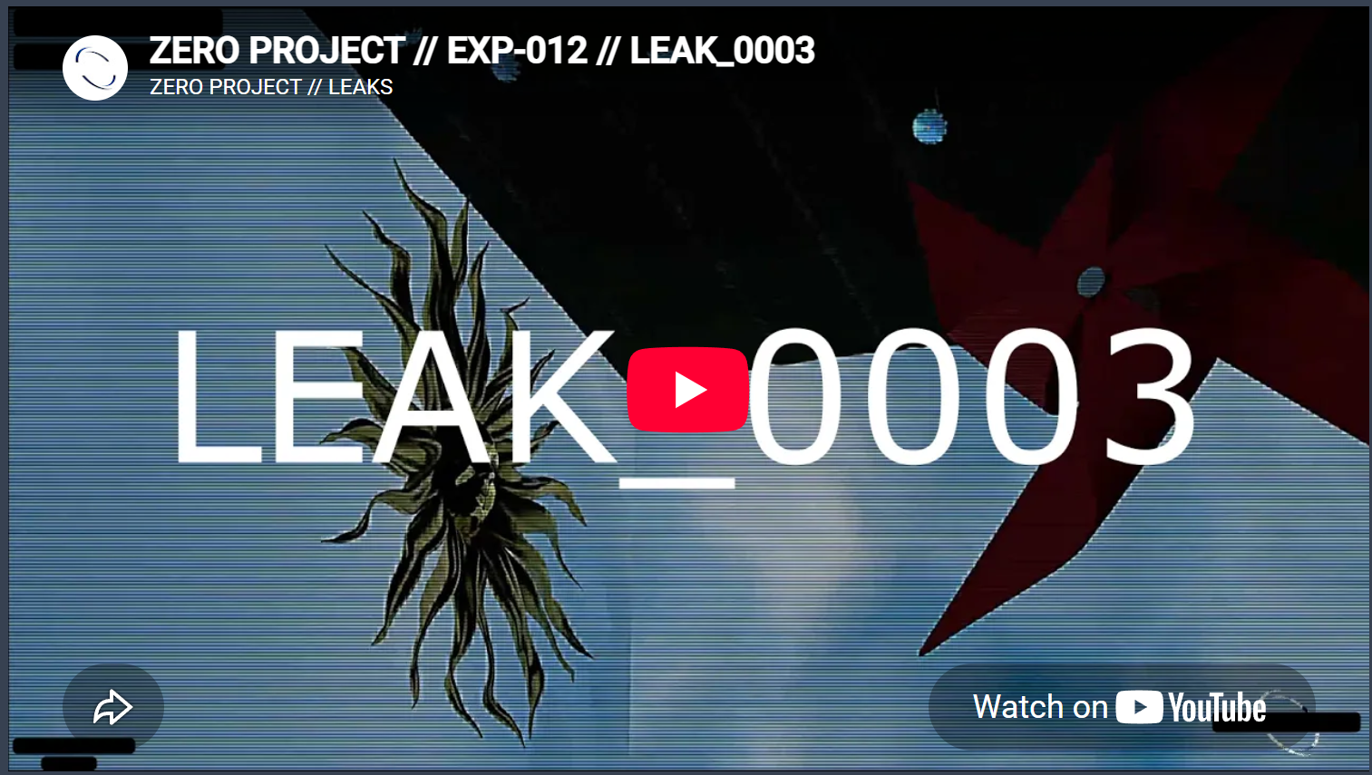 ZERO PROJECT – Analog Horror Series