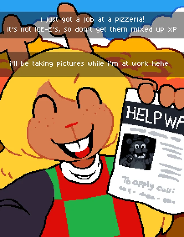 Noelle Gets A Job} Deltarune Comic Dub}