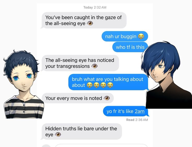 The All Seeing Eye {Persona 3 Textpost Dub}