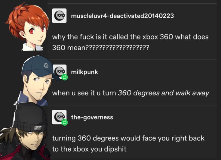 Xbox 360 {Persona 3 textpost dub}
