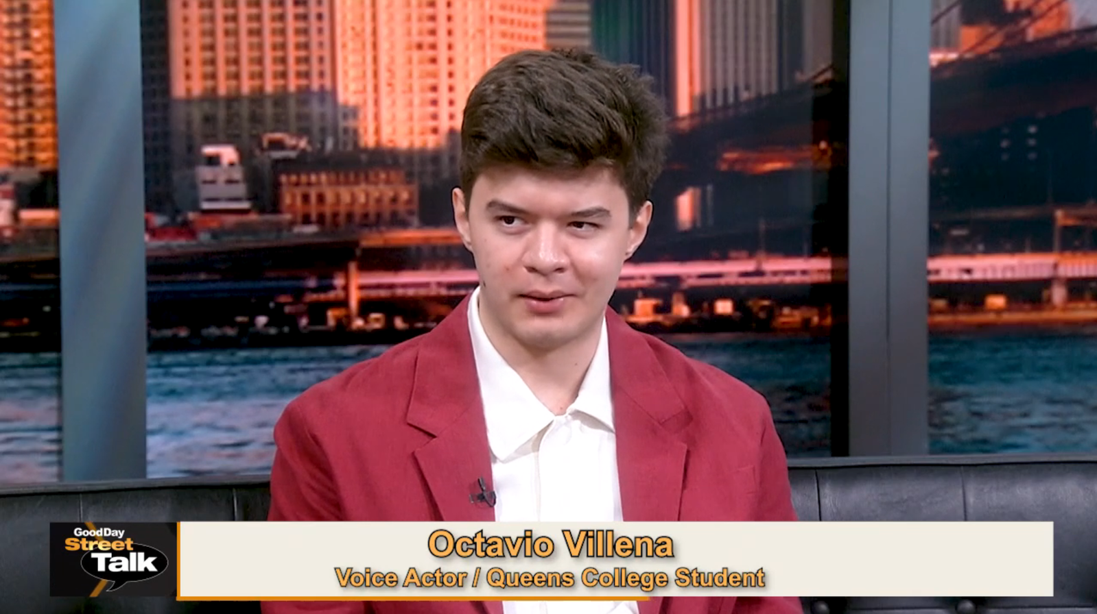 Fox 5 Good Day Street Talk: Antwan Lewis Interviews Octavio Villena
