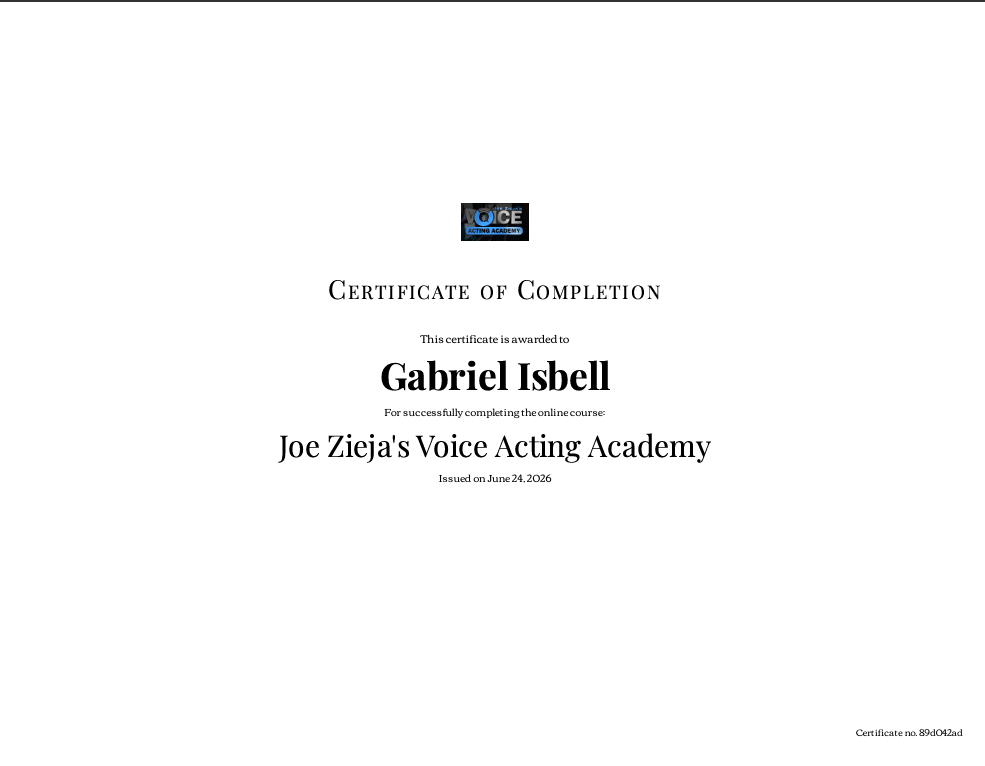 The Voice Acting Academy