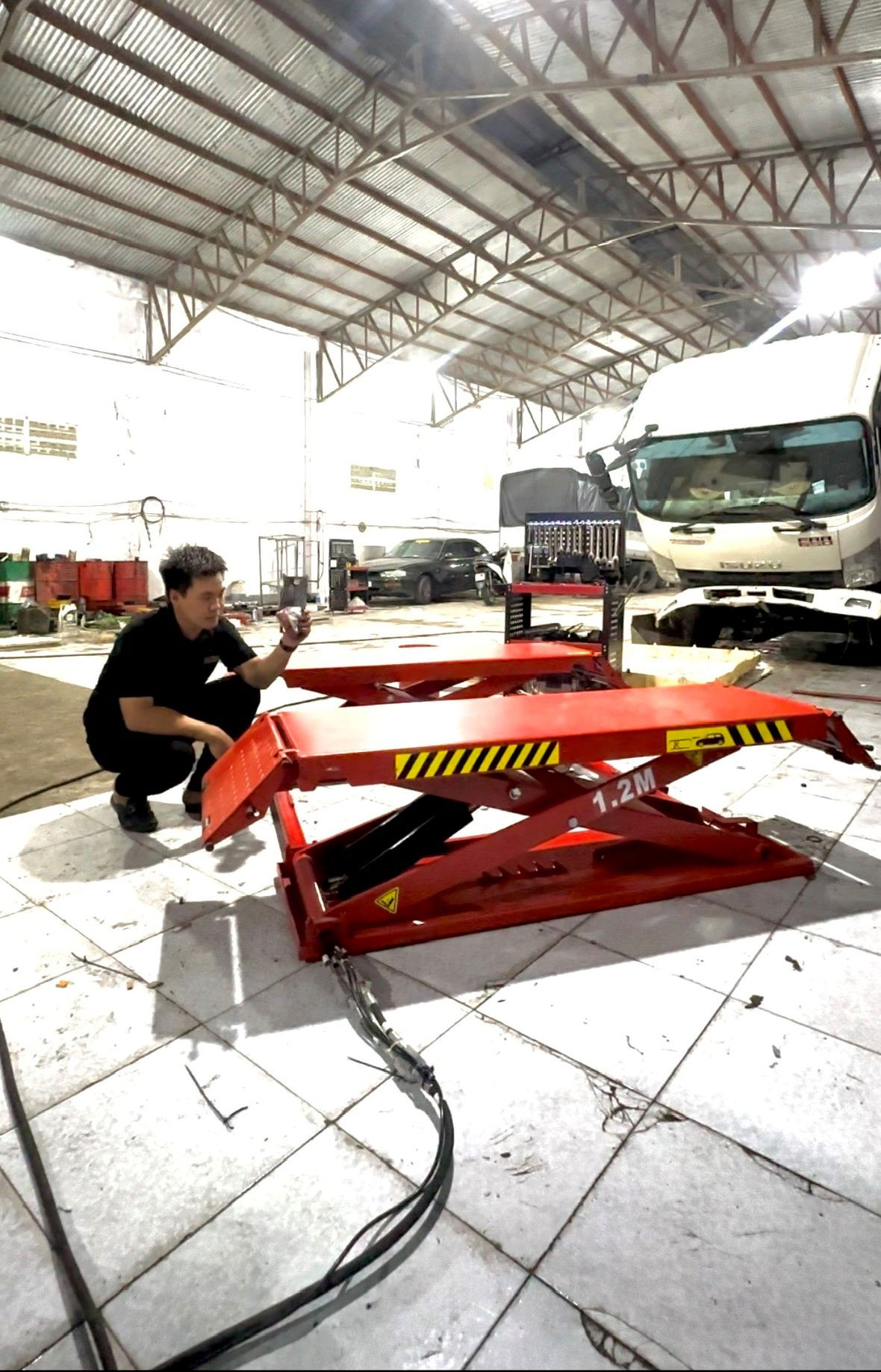 cầu nâng di động