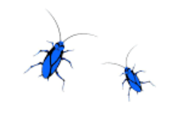 Las Dos Cucarachas Azules