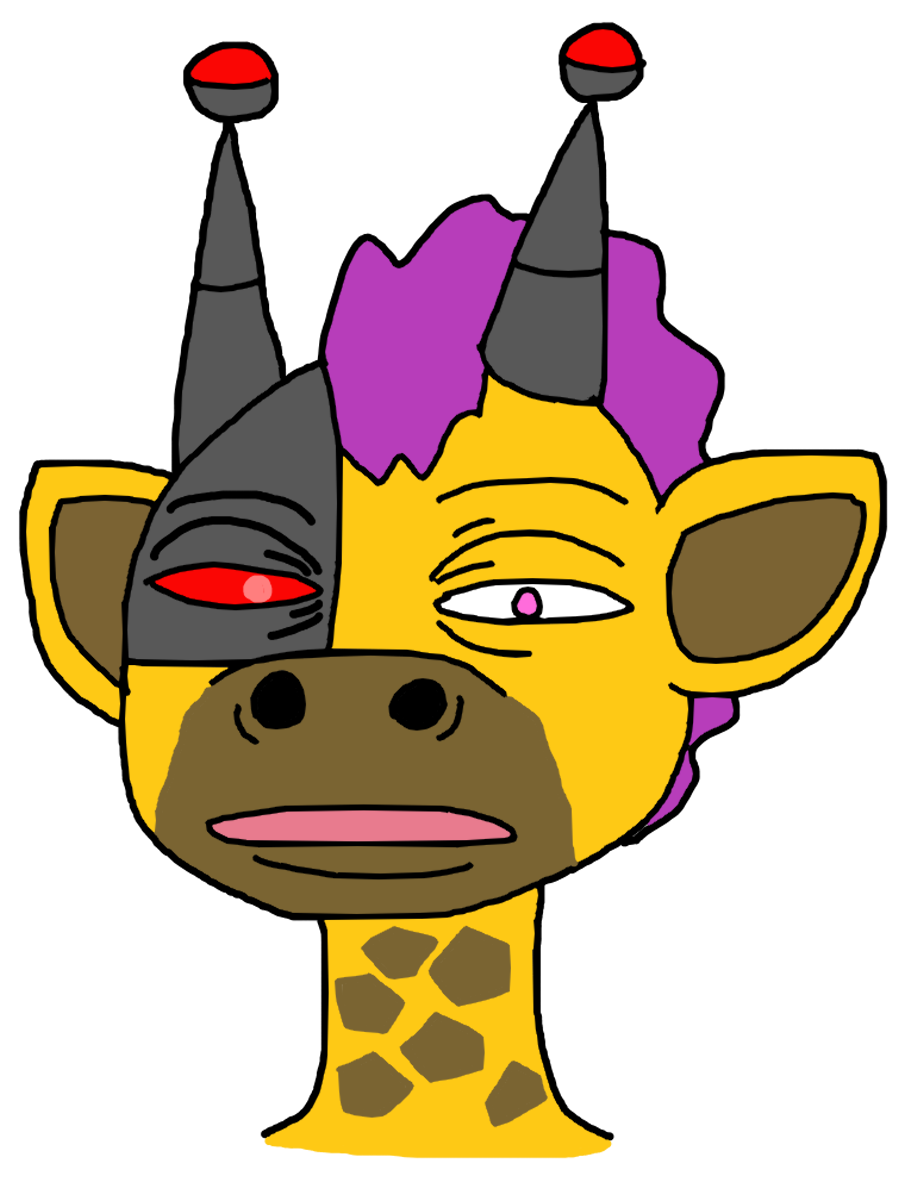 Cyborg Giraffe