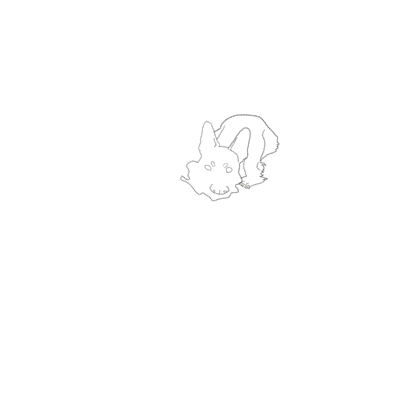 I am a fox and I like to eat sushi.