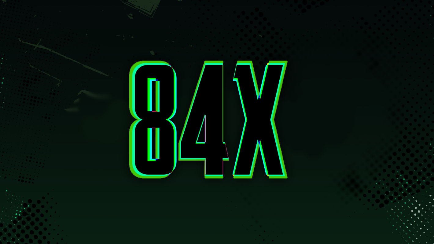 84X