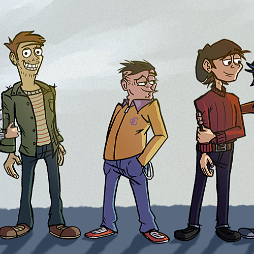 Ed / Jovial, deep teen voice