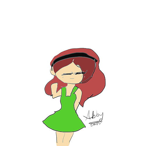 Abby/ main character/ kind/ has a boring life