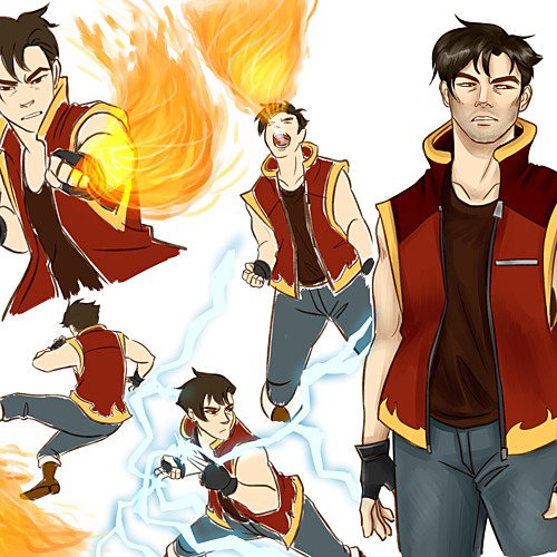 Raiden (Firebender OC for ATLA)