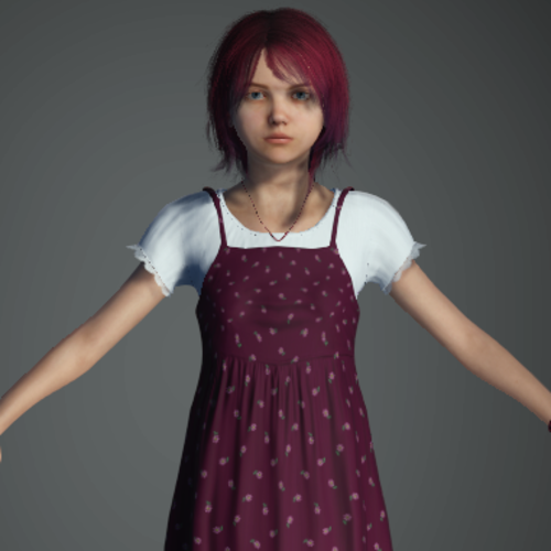 Female Child VO - Game