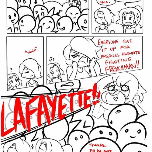 Hamilton Comic-Dub Short