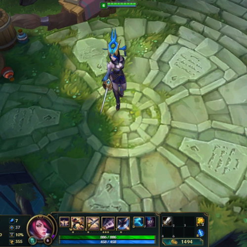 Lunar Wraith Fiora (League of Legends Custom Skin)