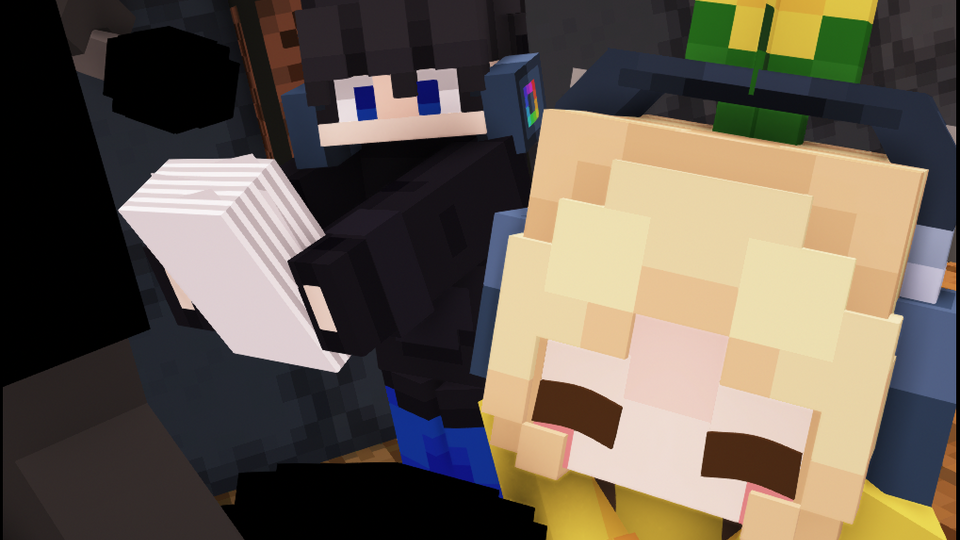 MINECRAFT ROLEPLAY ACTING (Ethobot Channel Daisy and Barry Recast)