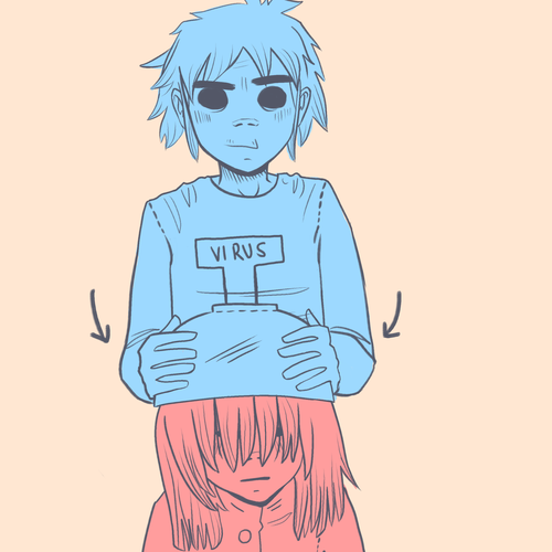 2-D/Stuart Pot from Gorillaz