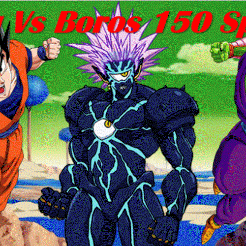 Goku (Namek saga) vs Boros 