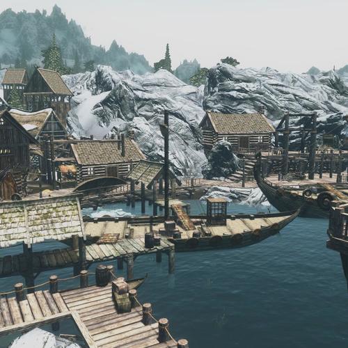 The City of Dawnstar (Skyrim Mod)