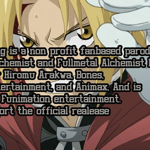 Edward Elric and Roy Mustang needed for a Fullmetal Alchemist Brotherhood abridged
