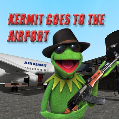 Kermit Goes To The Airport - Garry's Mod Short